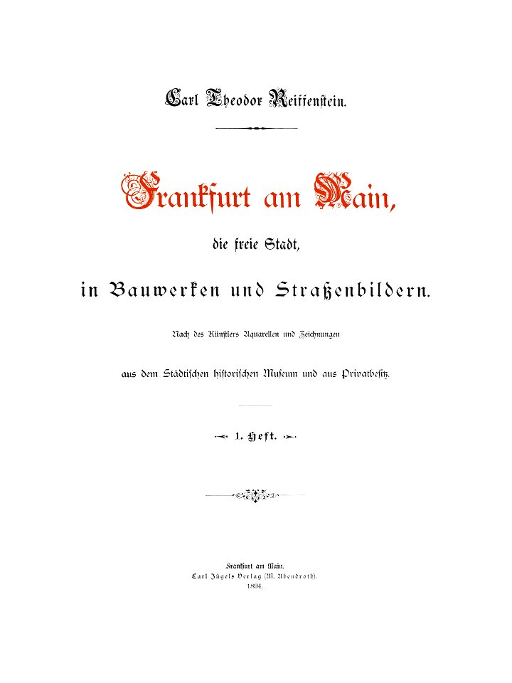 Frankfurt Am Main-Carl Theodor Reiffenstein-FFMDFSIBUS-Heft 01-1894-003-Seite 01