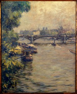 Frank Milton Armington - Le pont du Carrousel - P1805 - Musée Carnavalet