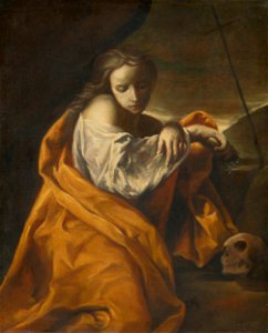 Francúzsky - španielsky caravaggista - Mary Magdalene - O 5719 - Slovak National Gallery
