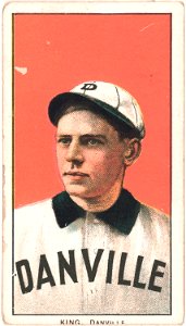 Frank King, Danville Team, baseball card portrait LCCN2008676873