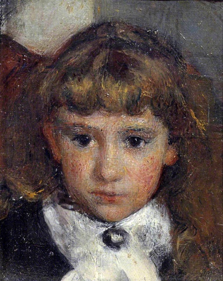 Frank Huddlestone Potter (1845-1887) - Head of a Girl - N05081 - National Gallery