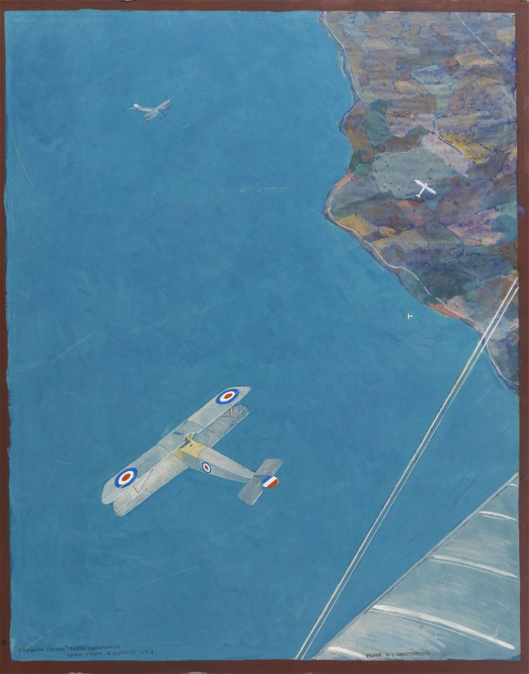 Frank Johnston-SOPWITH CAMEL FROM BEAMSVILLE (CWM 19710261-0265)