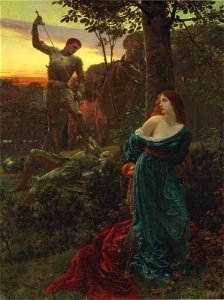 Frank Dicksee - Chivalry