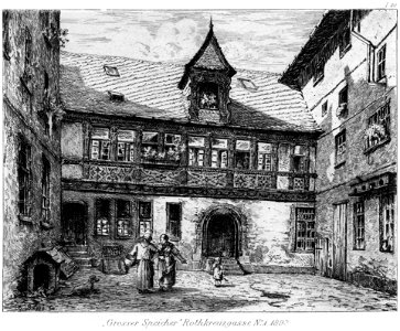 Frankfurt Am Main-Bertha Bagge-ADAFRVBB- Grosser Speicher Rothkreuzgasse No 1-1893