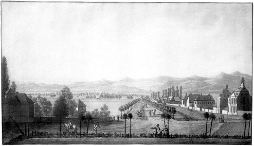 Frankfurt Am Main-Johann Kaspar Zehender-AVFAMZZDJG-016-Prospekt gegen Bockenheim
