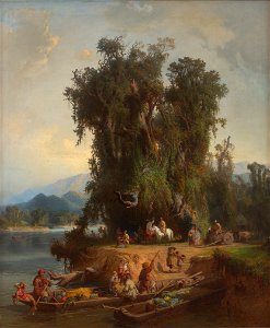 Paul von Franken - Obsternte in Mengrelia (1859)