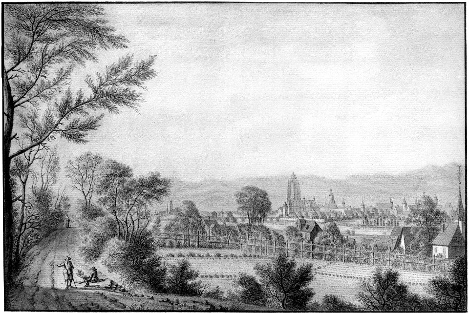 Frankfurt Am Main-Johann Kaspar Zehender-AVFAMZZDJG-012-Frankfurt von Oberrad aus