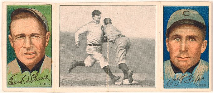 Frank L. Chance-Wm. A. Foxen, Chicago Cubs, baseball card portrait LCCN2008678421