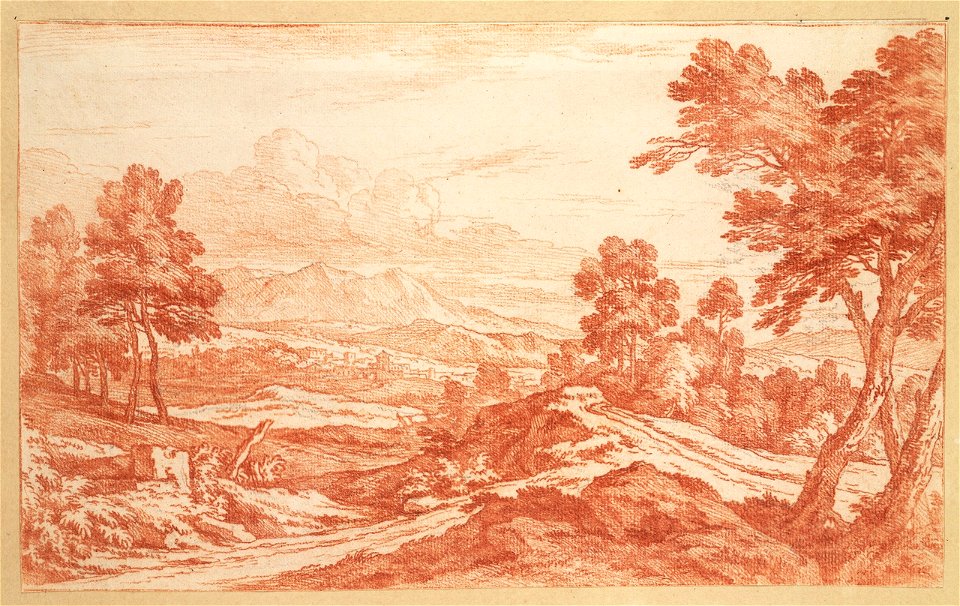 Frans Boudewijns - Mountainous landscape