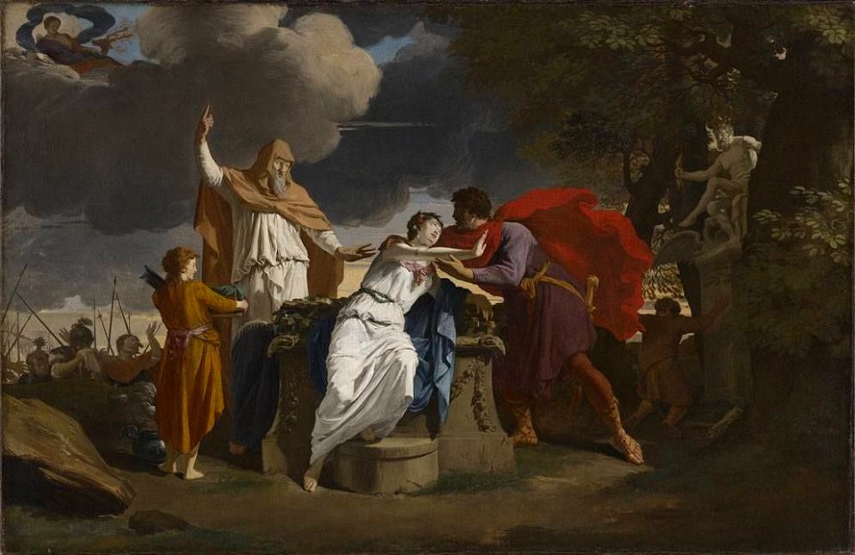Frans de Jongh - Die Opferung der Iphigenie - 14299 - Bavarian State Painting Collections