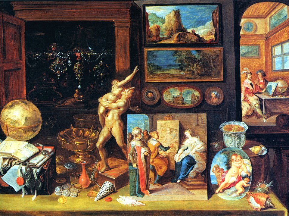 Frans Francken (II), A Collector's Cabinet (1625)