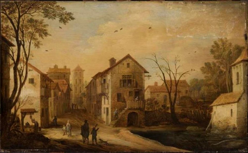 Frans de Momper - Dorpsgezicht - Cat. 655 - Philadelphia Museum of Art