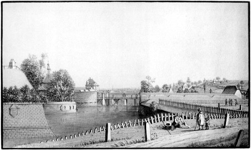 Frankfurt Am Main-Johann Kaspar Zehender-AVFAMZZDJG-013-Affenpforte in Sachsenhausen