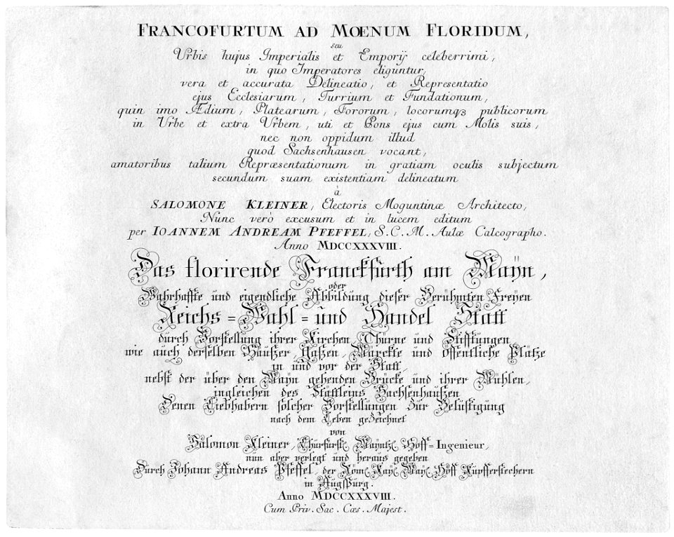Frankfurt Am Main-Salomon Kleiner-DFFFM-000a-Titelblatt