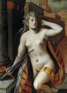 Frans Floris (I) - De dood van Lucretia - 1940 (OK) - Museum Boijmans Van Beuningen