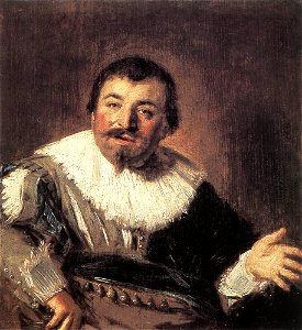 Frans Hals - Isaac Massa. Free illustration for personal and commercial use.