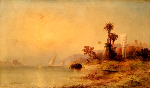 Franklin D. Briscoe - The Temple of Philae - 81.223 - Indianapolis Museum of Art
