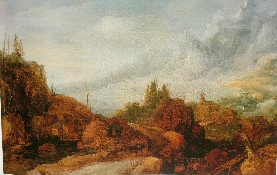 Frans de Momper - Mountain Landscape