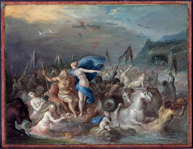 Frans Francken - The Triumph of Neptune and Amphitrite - 1982.245 - Cleveland Museum of ArtFXD