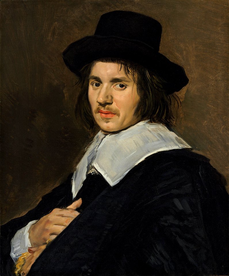 Frans Hals - Portrait of a man in a new hat