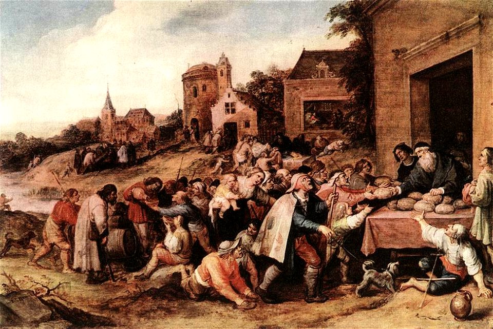 Frans Francken (II) - The Seven Acts of Mercy - WGA8206