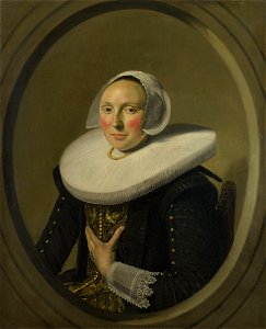 Frans Hals - Maria Larp NG6413. Free illustration for personal and commercial use.