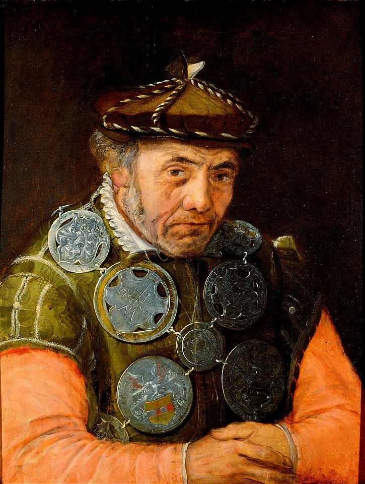 Frans Floris - Portrait of a guild boy