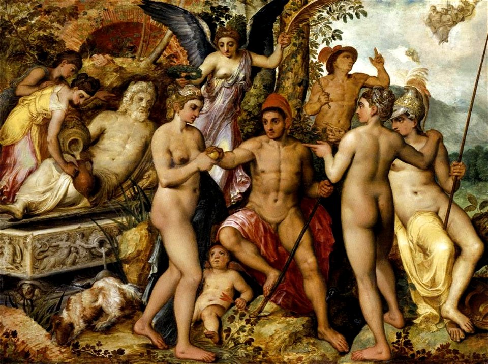 Frans Floris - The Judgment of Paris - WGA07945