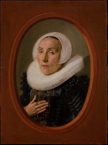 Frans Hals - Anna van der Aar. Free illustration for personal and commercial use.