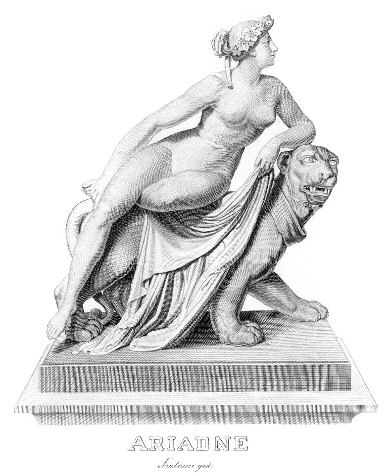 Frankfurt Am Main-Jakob Fuerchtegott Dielmann-FFMADIUSAAUNZ-031-Dannecker s Ariadne
