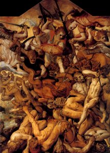 Frans Floris - The Fall of the Rebellious Angels - WGA7947