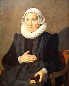 Frans Hals - Portrait of Sara Andriesdr Hessix c1626