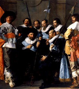 Frans Hals - The Meagre Company (detail) - WGA11116