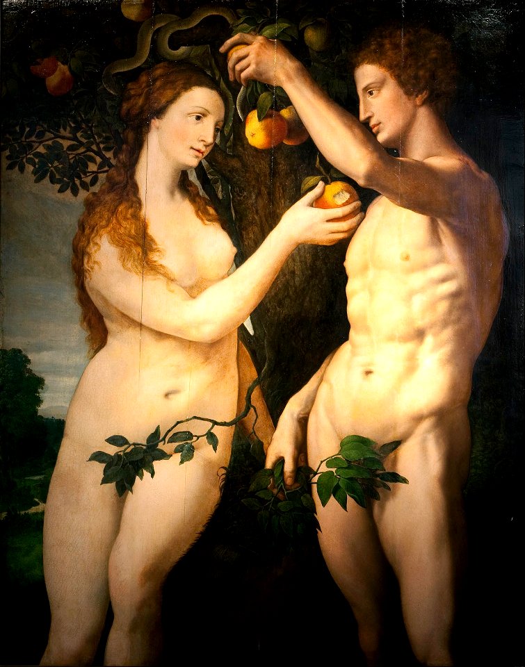 Frans Floris - The Fall of Man - Google Art Project