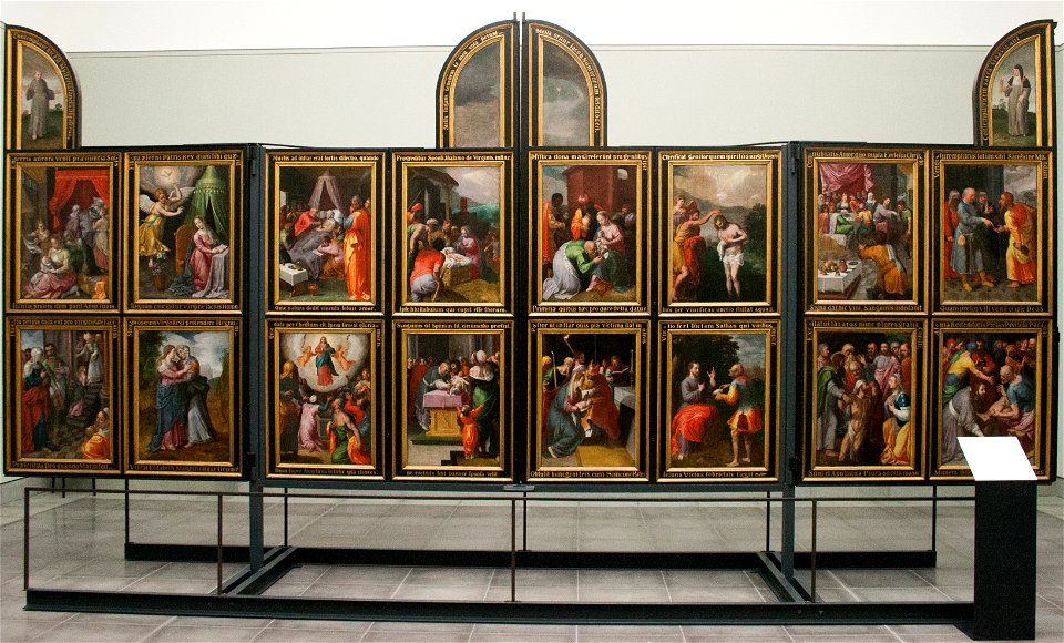 Frans Francken I - Life of Christ and the Virgin Mary