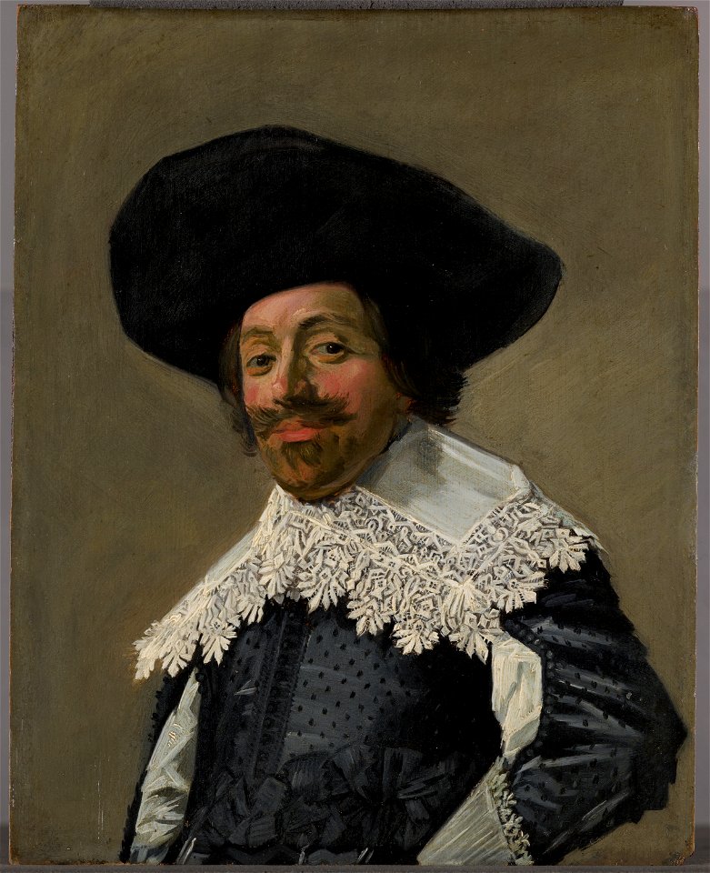 Frans Hals - Portrait of a Man - 618 - Mauritshuis