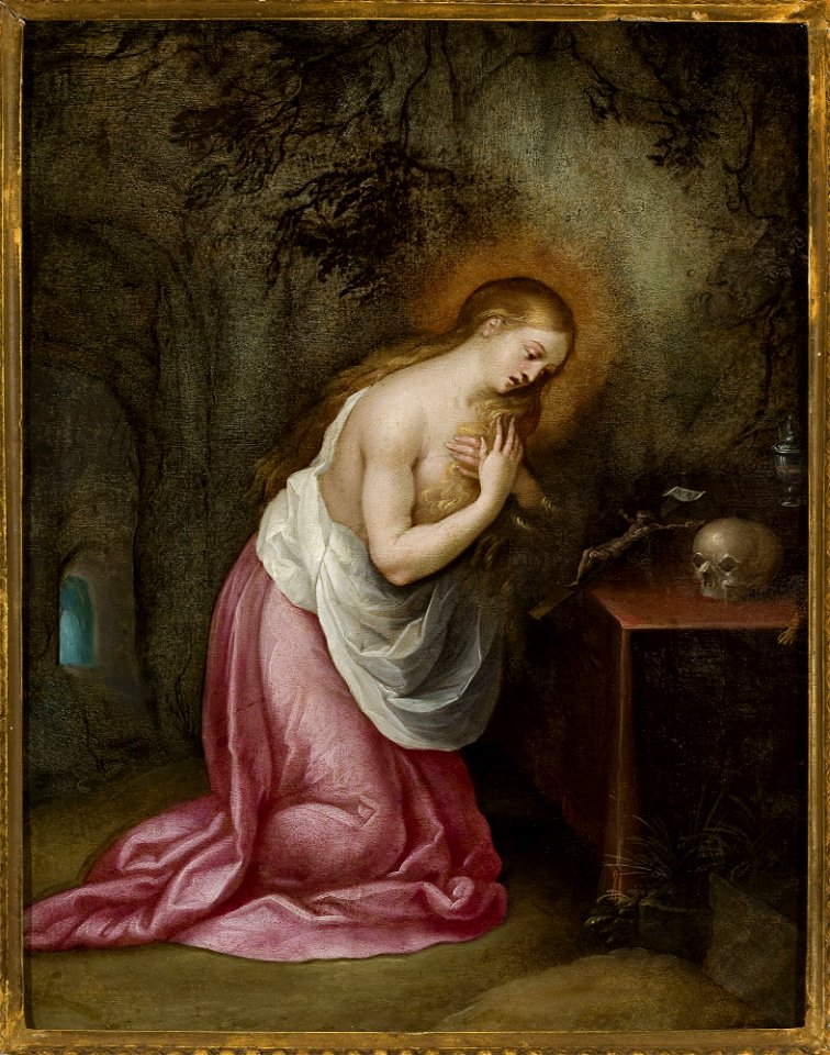 Frans Francken II - Mary Magdalene repenting - M.Ob.1458 MNW - National Museum in Warsaw