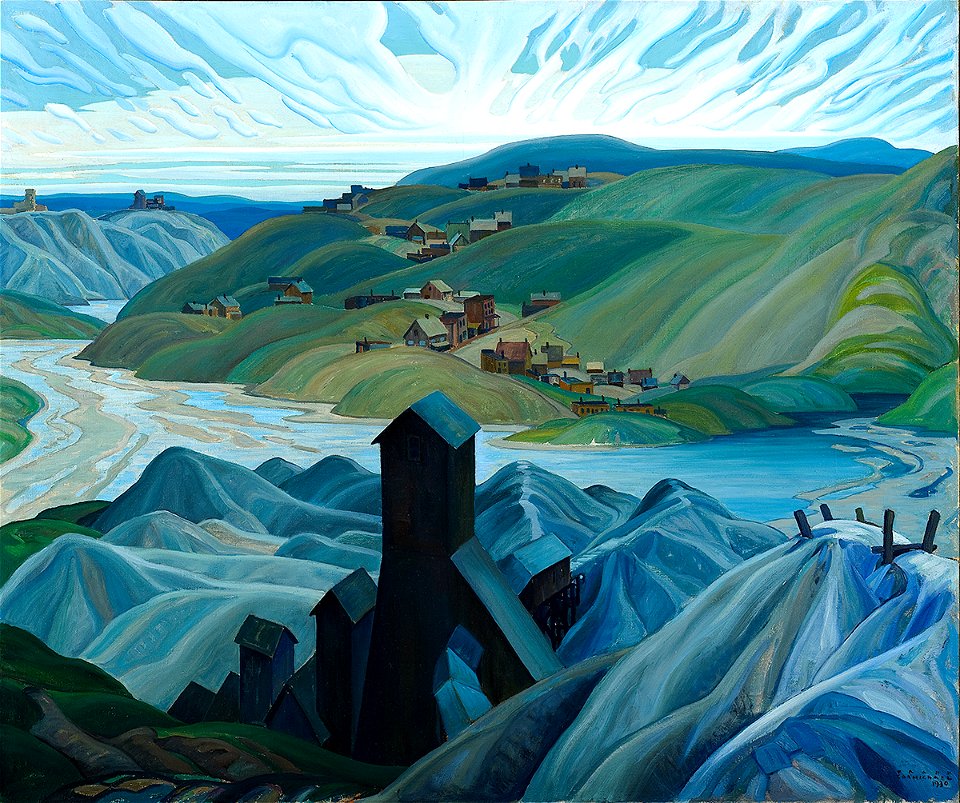 Franklin Carmichael - A Northern Silver Mine