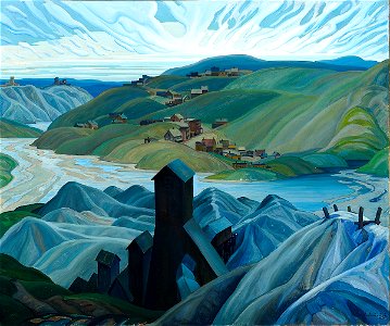Franklin Carmichael - A Northern Silver Mine