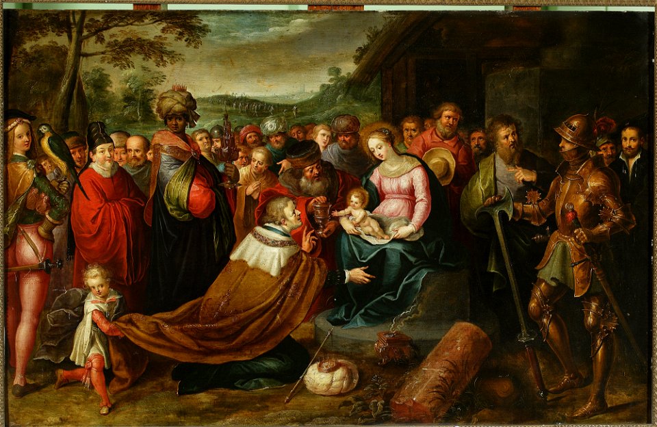 Frans Francken II - Adoration of the Magi (Matthew 2-10-11) - M.Ob.284 - National Museum in Warsaw
