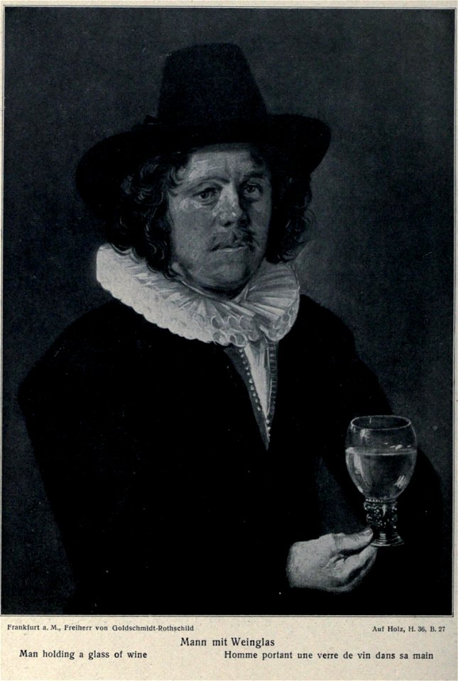 Frans Hals - Man with Wine Glass franshalsdesmeis00valeuoft 0346