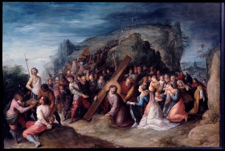Frans Francken II - Road to Calvary - y1976-9 - Princeton University Art Museum