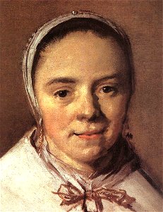Frans Hals - Portrait of a Woman (detail) - WGA11167