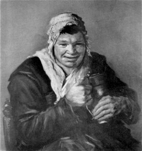 Frans Hals Umfeld Frau mit Bierkrug