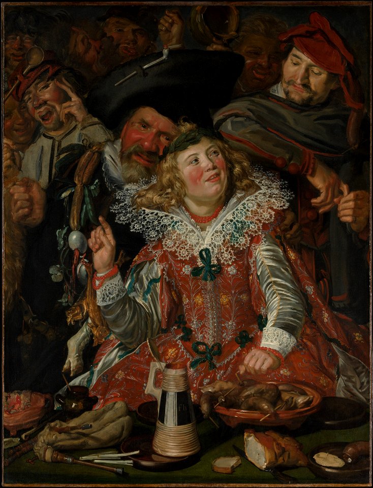 Frans Hals, Merrymakers at Shrovetide, The Metropolitan Museum of Art