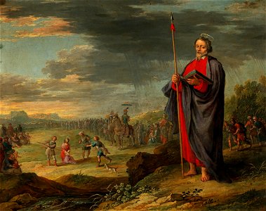 Frans Francken II (Umkreis) Evangelist und Verspotttung Christi