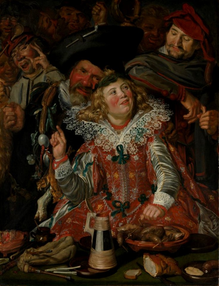 Frans Hals - Fêtards du Mardi Gras