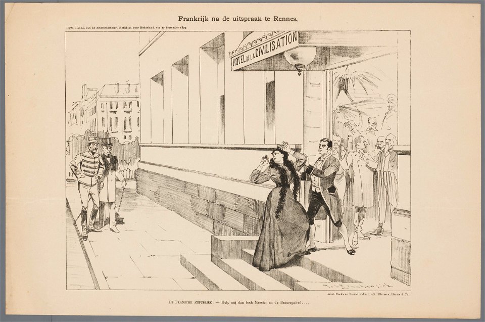 Frankrijk na de uitspraak te Rennes, objectnr A 16438