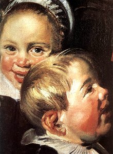 Frans Hals - The Rommel Pot Player (detail) - WGA11058