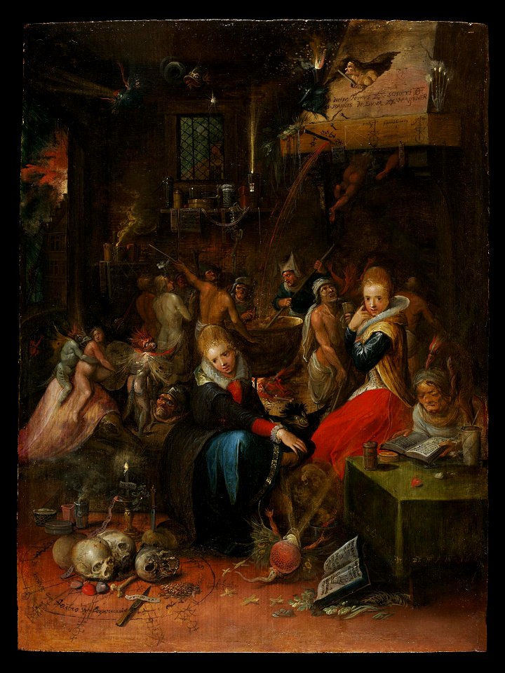 Frans Francken (II) - Witches' Sabbath - Free Stock Illustrations ...